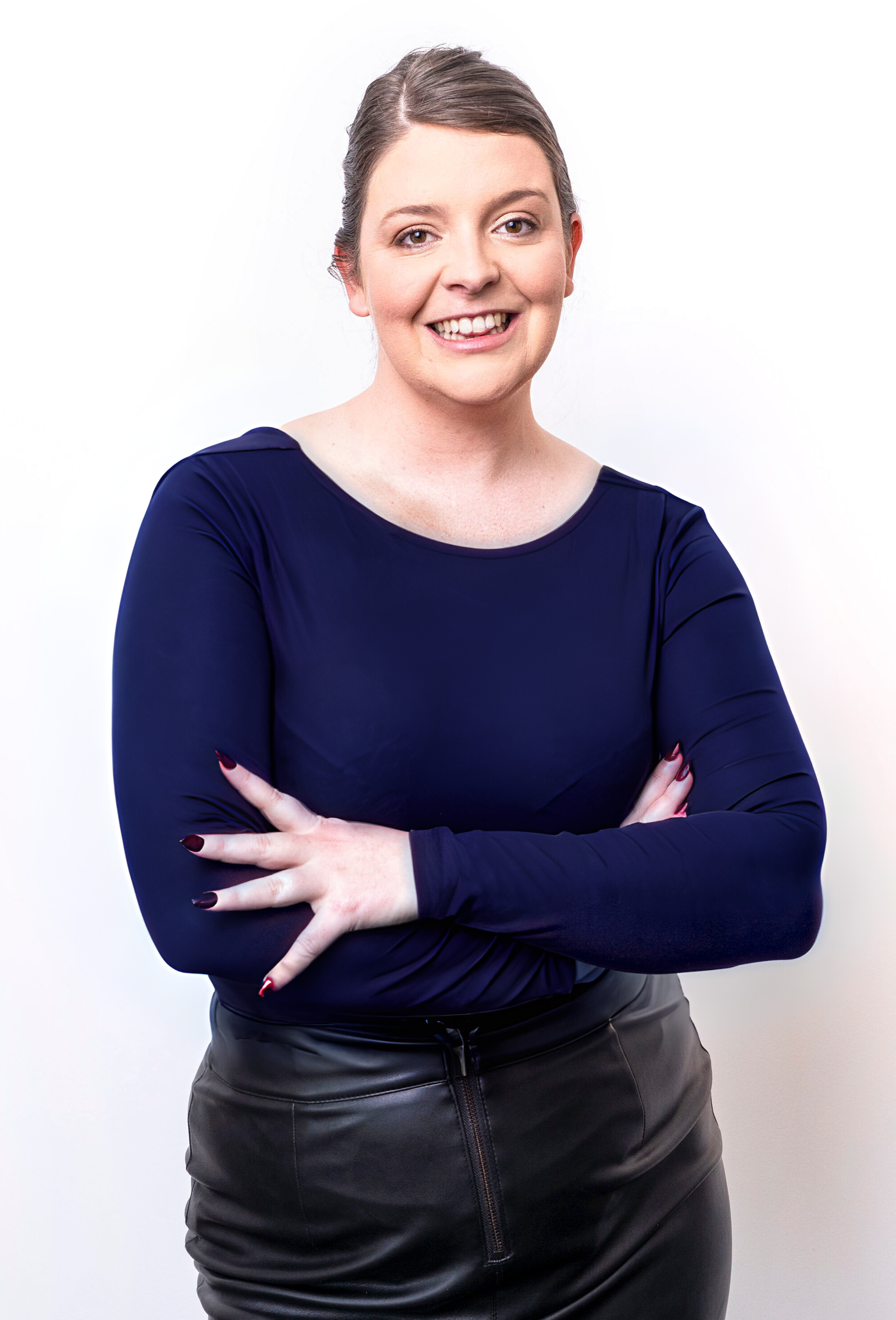 Lucy Bloomfield speaking about marketing patterns and moon-aligned marketing strategies